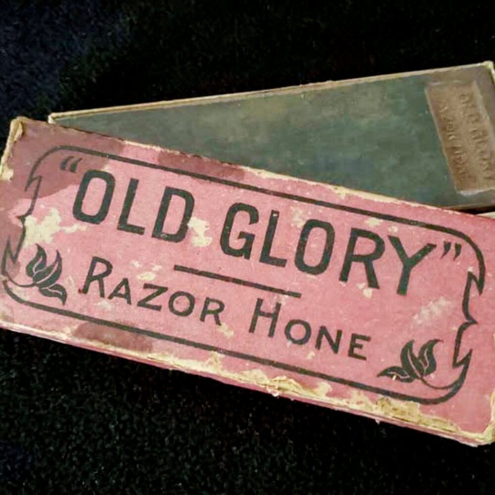 Vintage OLD GLORY Razor Hone